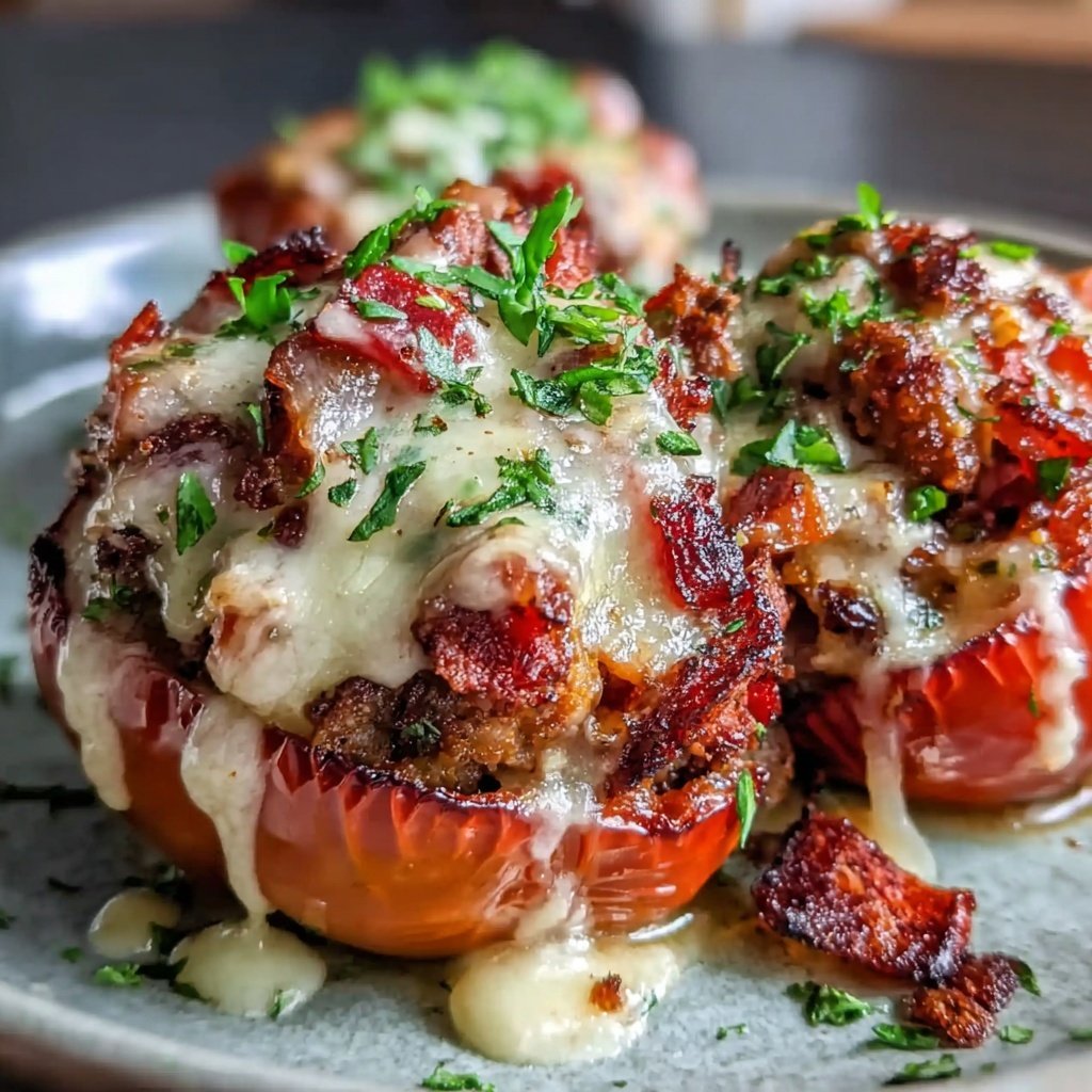 Ground Beef Stuffed Bell Peppers