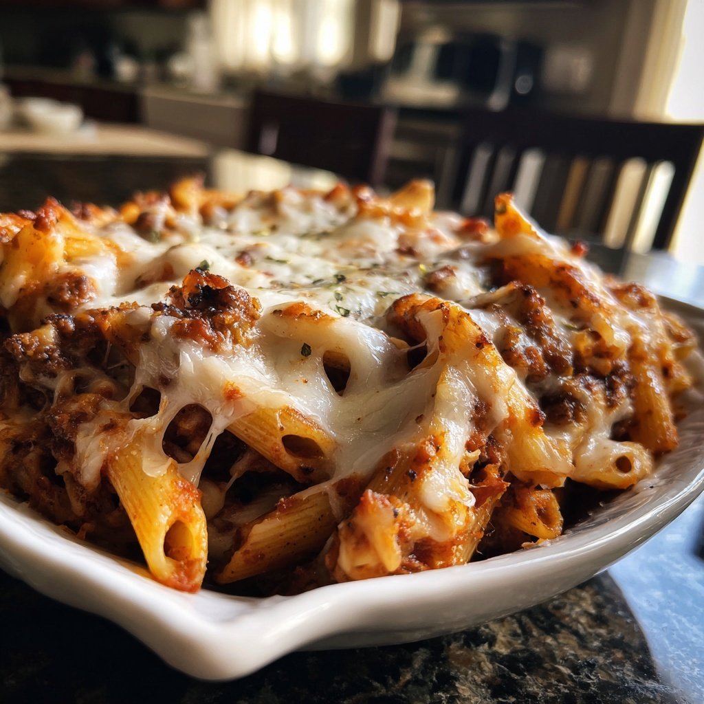 Comfort Food Baked Ziti