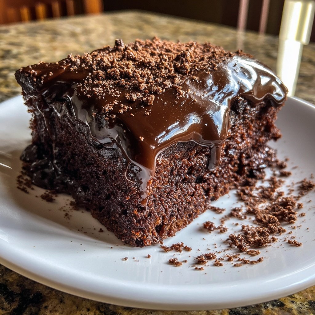 Chocolate Sheet Cake With Cocoa