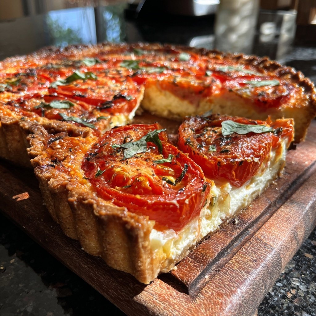 Sunday Tomato Ricotta Tart