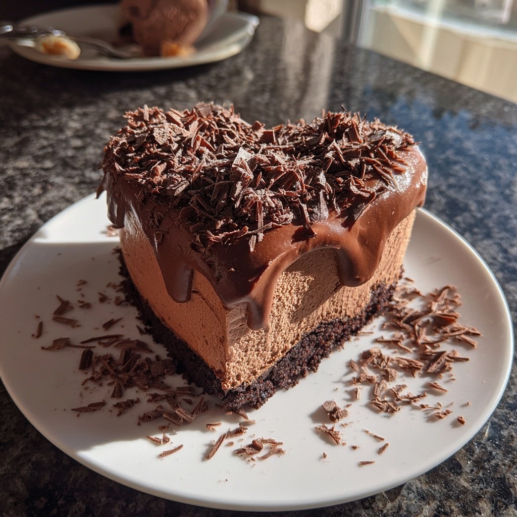 Mini Heart Cake with Chocolate Mousse