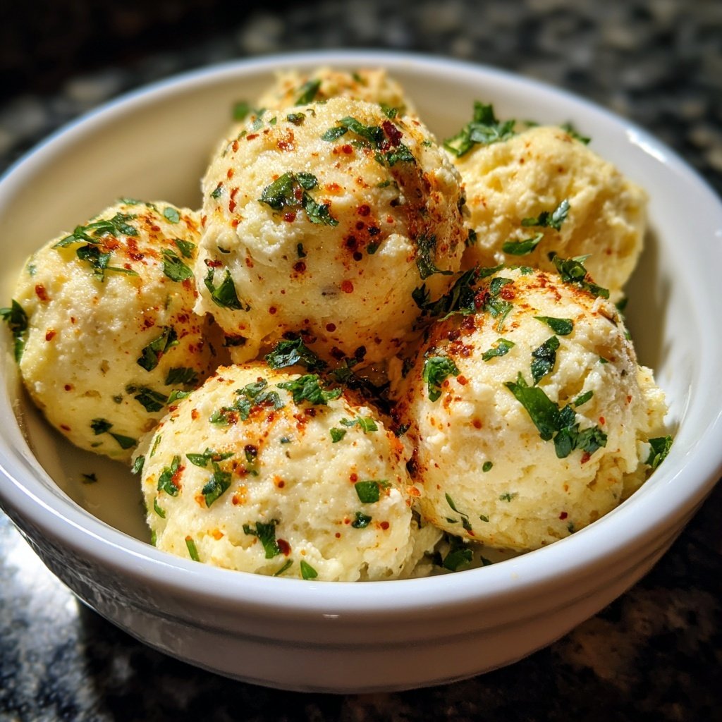 Cottage Cheese Protein Snack Balls