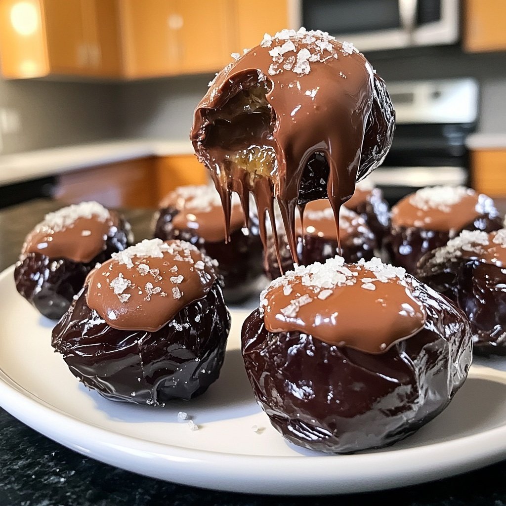Valentines Snacks Chocolate Stuffed Dates